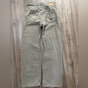 Vintage Y2K Gap Relaxed Bootcut Pants Men’s 28x30 Brown Distressed